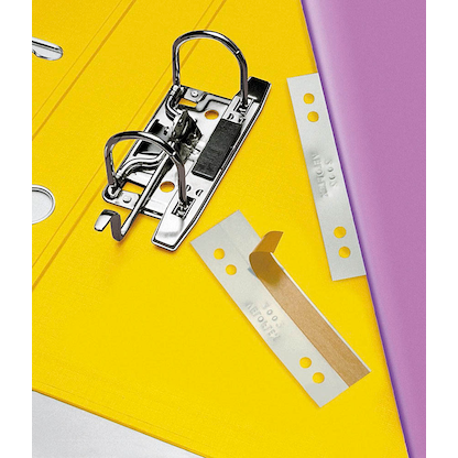 Artikelbild 4 für VELOFLEX Heftstreifen, selbstklebend HEFTFIX® 100er transparent Kunststoff, 100 St., Artikelnummer 494609