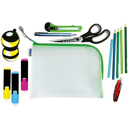 Artikelbild 7 für HERMA Reißverschlussbeutel DIN A5 transparent/grün, 1 St., Artikelnummer 554987