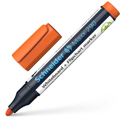Artikelbild für Schneider Maxx 290 Whiteboard- und Flipchart-Marker orange 2,0 - 3,0 mm, 1 St., Artikelnummer 752059