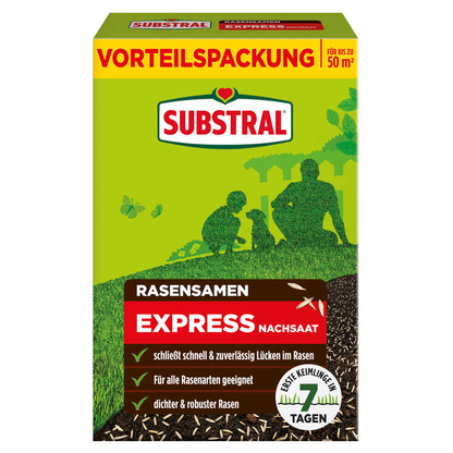 Artikelbild für SUBSTRAL® Express Nachsaat Rasensamen 1,0 kg, Artikelnummer 782427