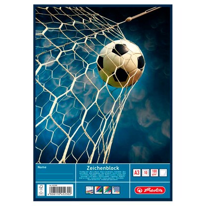 Artikelbild 3 für herlitz Zeichenblock DIN A3 100 g/qm, 10 Blatt, 1 Block, Artikelnummer 792808