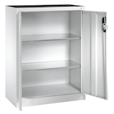 Artikelbild 1 für CP Stahlschrank 8520-000 S10093 lichtgrau 2 Fachböden 93,0 x 40,0 x 120,0 cm, aufgebaut, 1 St., Artikelnummer 414084