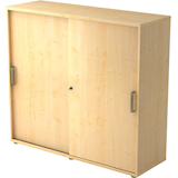 Artikelbild 1 für HAMMERBACHER Schiebetürenschrank Unni SE1, V1753S/3/3/SG ahorn 2 Fachböden 120,0 x 40,0 x 110,0 cm, Artikelnummer 402805