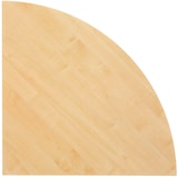 Artikelbild 1 für HAMMERBACHER Verbindungsplatte Akandia ahorn, dreieckig abgerundet 80,0 x 80,0 x 2,5 cm, Artikelnummer 671651