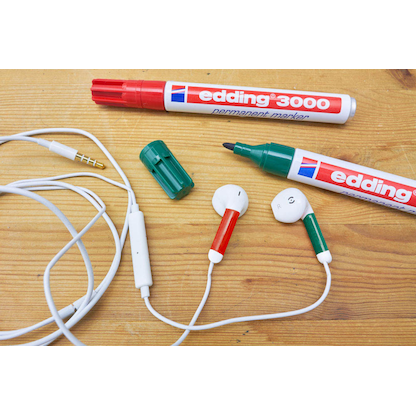 Artikelbild 17 für edding 3000 Permanentmarker grün 1,5 - 3,0 mm, 10 St., Artikelnummer 316539