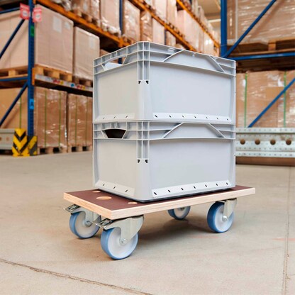 Artikelbild 2 für WAGNER® design yourself Transportroller MAXGRIP Power MM 1341 braun 30,0 x 57,5 x 15,0 cm bis 500,0 kg, Artikelnummer 419246