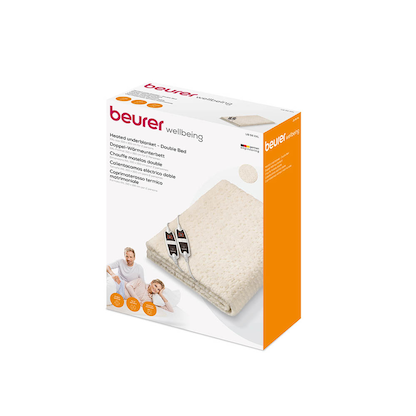 Artikelbild 3 für beurer UB 56 Teddy Double Wärmeunterbett beige 2x 60 W, Artikelnummer 181069