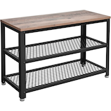 Artikelbild 1 für VASAGLE Schuhbank LBS73MB grau, schwarz Holz 73,0 cm, Artikelnummer 439337