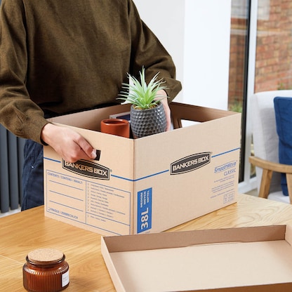 Artikelbild 9 für Bankers Box Umzugskartons SmoothMove Umzugsbox 47,0 x 33,5 x 27,0 cm, 10 St., Artikelnummer 539139