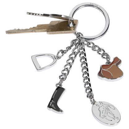 Artikelbild 5 für TROIKA® Schlüsselanhänger PFERDEGLÜCK braun, Artikelnummer 665889