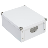 Artikelbild 1 für Zeller Aufbewahrungsbox 19,2 l weiß 33,0 x 40,0 x 17,0 cm, 1 St., Artikelnummer 348351