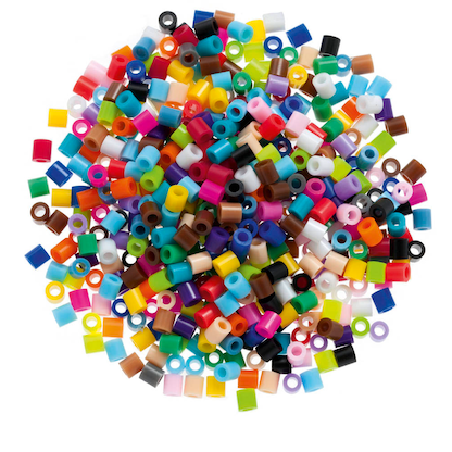 Artikelbild 2 für folia Bügelperlen mehrfarbig 2.000 St., Artikelnummer 183511