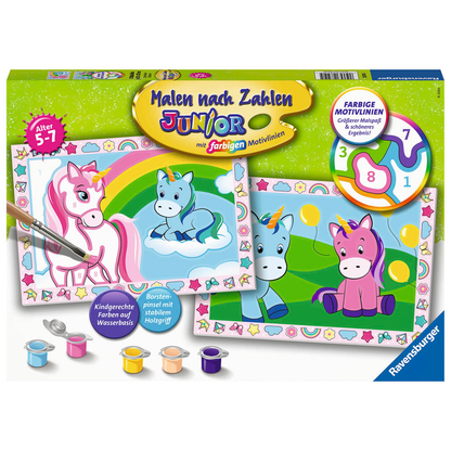 Artikelbild für Ravensburger Malen-nach-Zahlen Zauberhafte Einhörner mehrfarbig, Artikelnummer 478174