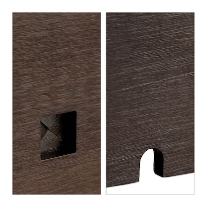 Artikelbild 9 für relaxdays Kabelbox 25,5 cm braun, Artikelnummer 762581