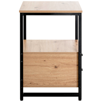 Artikelbild 5 für HAKU Möbel Beistelltisch rechteckig Spanplatte bergen-eiche 30,0 x 40,0 x 63,0 cm, 1 St., Artikelnummer 142418