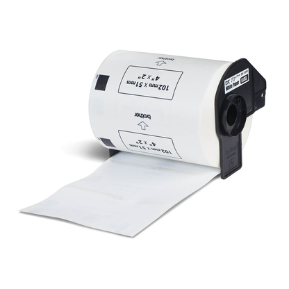 Artikelbild 3 für brother Etikettenrolle für Etikettendrucker DK11240 weiß, 102,0 x 51,0 mm, 1 x 600 Etiketten, Artikelnummer 693929