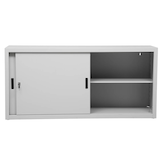 Artikelbild 1 für Gürkan Schiebetürenschrank, 100268 lichtgrau 1 Fachboden 160,0 x 45,0 x 75,0 cm, Artikelnummer 563104