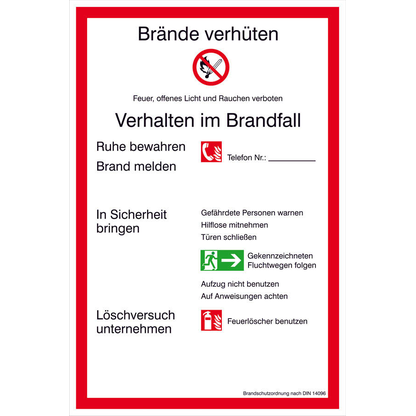 Artikelbild für SafetyMarking® Brandschutzschild 