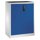 Artikelbild 1 für CP Stahlschrank 8521-000 S10139 lichtgrau, enzianblau 2 Fachböden 93,0 x 50,0 x 120,0 cm, aufgebaut, 1 St., Artikelnummer 414096