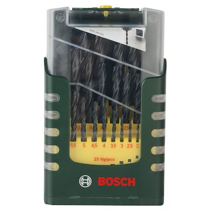 Artikelbild 2 für BOSCH Metallbohrer-Set HSS-R, 25-teilig, Artikelnummer 208409
