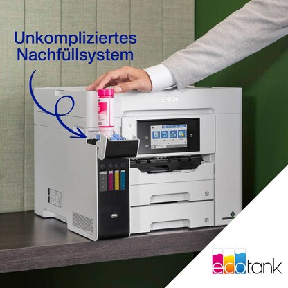 Artikelbild 10 für EPSON EcoTank Pro ET-5885 4 in 1 Tintenstrahl-Multifunktionsdrucker grau, Artikelnummer 533362