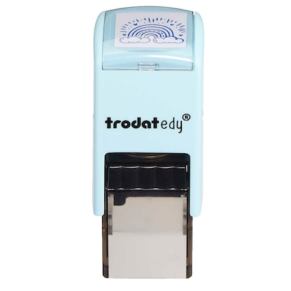 Artikelbild 2 für trodat edy®Fix Motivstempel Regenbogen 2,0 x 2,0 cm, 1 St., Artikelnummer 587768