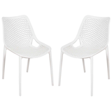 Artikelbild 1 für Garden Pleasure Gartenstühle TEANA weiß, 2 St., Artikelnummer 796379