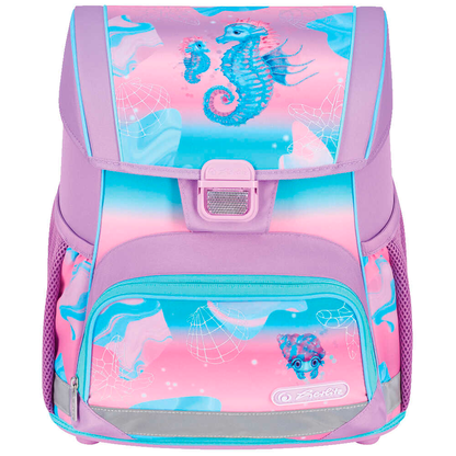 Artikelbild 2 für herlitz Schulranzen-Set Loop Plus Ocean Lights Kunstfaser grün, Artikelnummer 556349