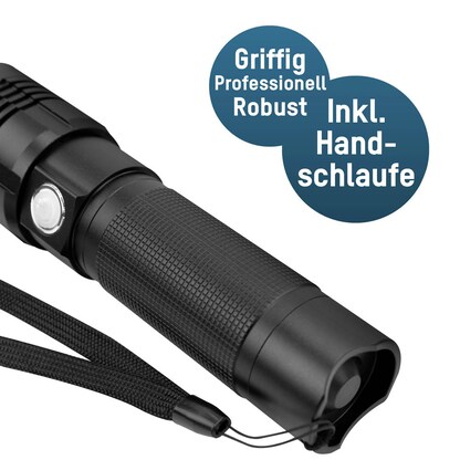 Artikelbild 4 für ANSMANN PRO 3000R LED Taschenlampe schwarz, 5100 mAh, 1 St., Artikelnummer 105498