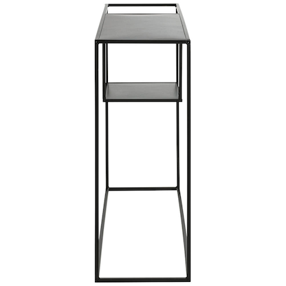 Artikelbild 5 für HAKU Möbel Konsolentisch rechteckig Metall schwarz 100,0 x 30,0 x 80,0 cm, 1 St., Artikelnummer 142537