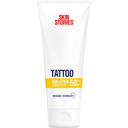 Artikelbild für SKIN STORIES® TATTOO SUN LOTION LSF 50+ Sonnencreme 100,0 ml, Artikelnummer 578507