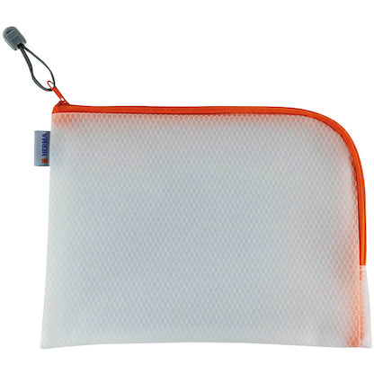 Artikelbild 3 für HERMA Reißverschlussbeutel DIN A5 transparent/orange, 1 St., Artikelnummer 555082