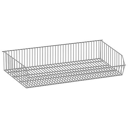 Artikelbild für SCHULTE Drahtkorb für Schwerlastregal silber 95,0 x 50,0 cm, 1 St., Artikelnummer 855114