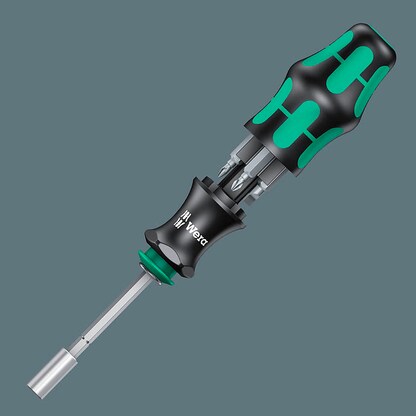 Artikelbild 3 für Wera Schraubendreher-Set Kraftform Kompakt 28 SB 05073240001 6-teilig, Artikelnummer 897177