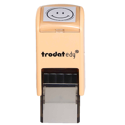 Artikelbild 2 für trodat edy®Fix Motivstempel Smiley 2,0 x 2,0 cm, 1 St., Artikelnummer 587804