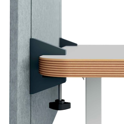 Artikelbild 4 für AKTION: LEITZ Tischtrennwand 61220085, hellgrau 60,0 x 70,0 cm, 1 St., Artikelnummer 808259