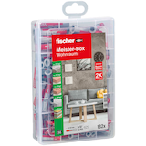 Artikelbild 1 für fischer Meister-Box Wohnraum 535971 Universaldübel-Sortiment, 132-teilig, Artikelnummer 479799