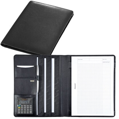 Artikelbild für Alassio Konferenzmappe CREMONA I Leder DIN A4 schwarz, Artikelnummer 539056