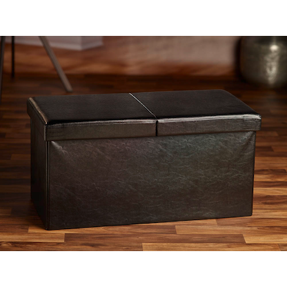 Artikelbild 2 für Echtwerk Sitztruhe Flex EW-FB-0444 schwarz Stoff 76,0 cm, Artikelnummer 161921