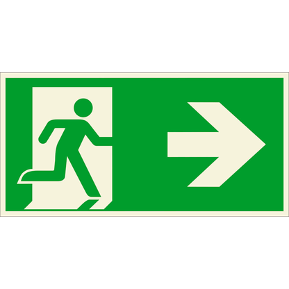 Artikelbild für SafetyMarking® Rettungszeichen-Aufkleber 