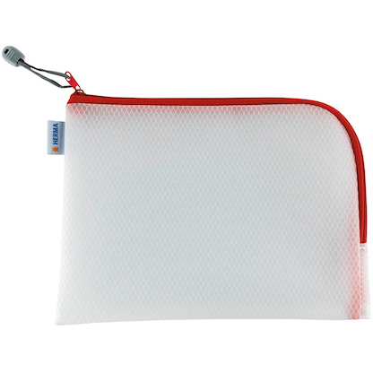 Artikelbild 3 für HERMA Reißverschlussbeutel DIN A5 transparent/rot, 1 St., Artikelnummer 555092