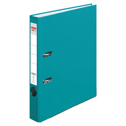Artikelbild für herlitz maX.file protect Ordner caribbean turquoise Kunststoff 5,0 cm DIN A4, 1 St., Artikelnummer 928731