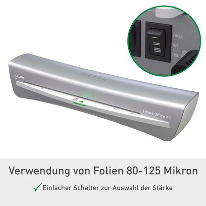 Artikelbild 14 für LEITZ iLam Home Office A3 Laminiergerät bis DIN A3, Artikelnummer 292161