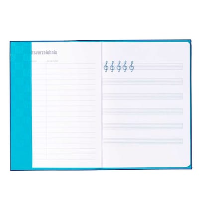 Artikelbild 2 für HERMA Heftumschlag mit Baststruktur türkis Kunststoff DIN A5, 1 St., Artikelnummer 831927