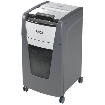 Artikelbild 3 für Rexel Optimum AutoFeed+ 225M Aktenvernichter mit Partikelschnitt P-5, 2 x 15 mm, bis 225 Blatt, schwarz, Artikelnummer 267532