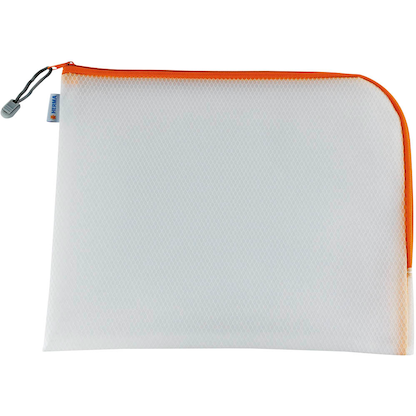 Artikelbild 3 für HERMA Reißverschlussbeutel DIN A4 überbreit transparent/orange, 1 St., Artikelnummer 555117