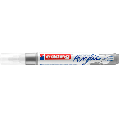 Artikelbild 3 für edding 5100 Acrylstift silber 2,0 - 3,0 mm, 1 St., Artikelnummer 534349