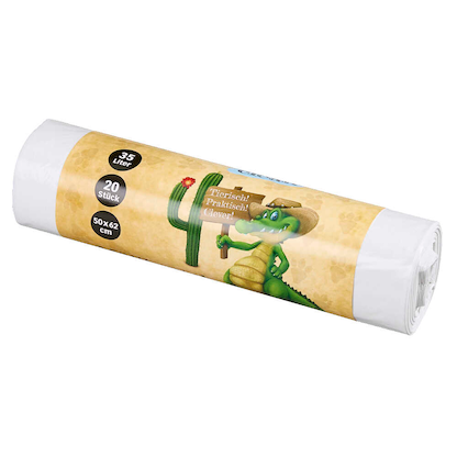 Artikelbild 7 für dundee Müllbeutel 35,0 l weiß 25,0 µm, 20 St., Artikelnummer 618149