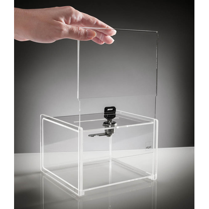 Artikelbild 2 für SIGEL Spendenbox DIN A6 quer beidseitig, 1 St., Artikelnummer 372971