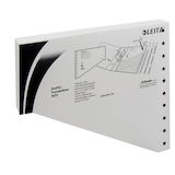Artikelbild 1 für LEITZ Trennblätter 1651 DIN A4 blanko grau, 200 g/qm, 100 St., Artikelnummer 484337